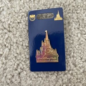 First release Disney 50th anniversary castle pin